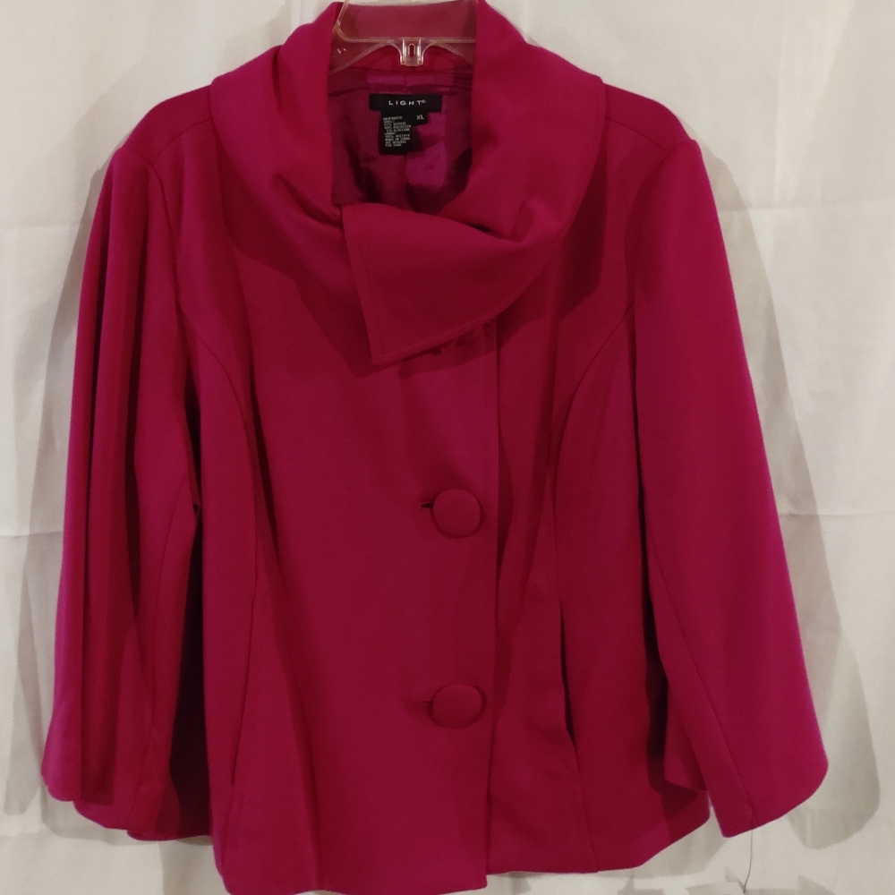 New Women's XL Du Berry Jacket/Light Coat/Blazer. By Light